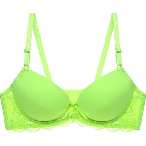 New Fashion Sexy Simple Push up Bra Candy Color A B C Cup Women Underwear Brassiere
