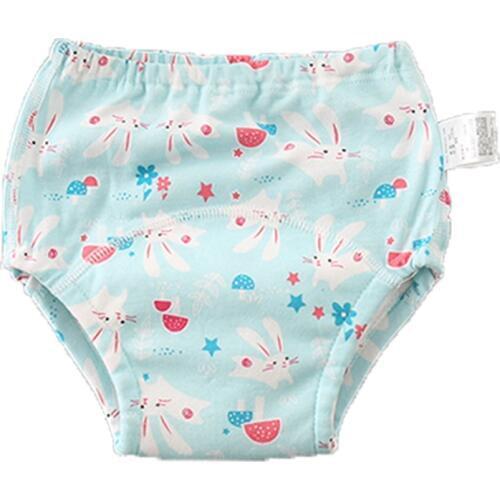 6 Layers Baby Kids Reusable Potty Training Pants Infant Cotton Underwear Diaper Nappies Child Waterproof Panties Washable