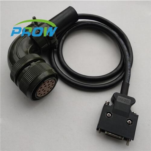 For Delta A2 A Servo high power encoder wire ASD-A2 CAEN1003 CAEN10005 Signal feedback line cable SM-20L 20-29S