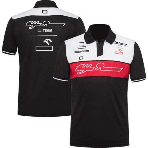 Hot-selling F1 Formula One Short Sleeve T-shirt 2021 Racing Suit Round Neck Tee Customized Same Style
