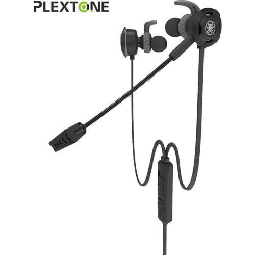 PLEXTONE G30 PC Gaming Headset With Microphone In Ear Bass Noise Cancelling Earphone With Mic For Phone Computer Game