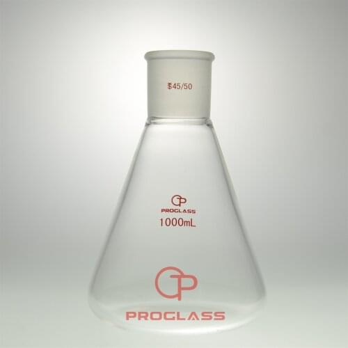 Flask,Erlenmeyer,Heavy Wall,45/50 joint,1000mL