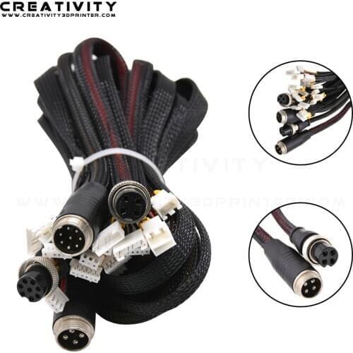 Newest UpgradeCable Creativity 3D Printer Parts Extension Cable Kit for CR-10-10S/S4/S5 3D Printer Accessories Part