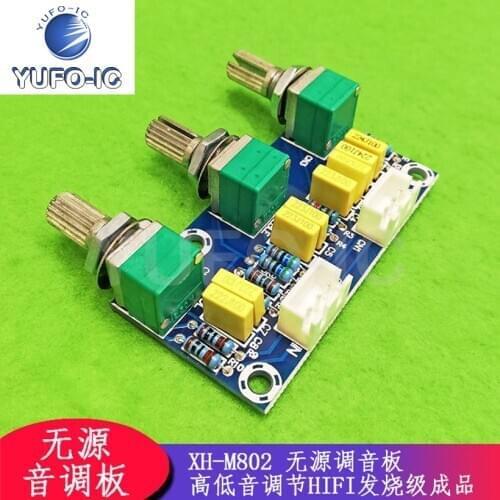 1PCS XH-M802 Passive Tuning Board Front Panel Front Panel High and Low Tuning Board High HiFi Fever Grade Finished Product