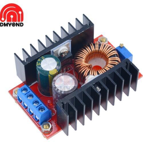 Automatic Boost 100W Bust Converter Power Module Board 10-32V Step Up to 60-97V 100W Voltage Step Up Down Module