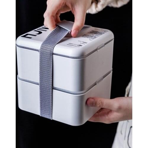 Fruit Portable Lunch Box Microwavable Kids High Capacity Picnic Eco Friendly Sandwich Lunch Box Cute Marmita Tableware DG50LB