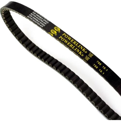 Drive Belt 788 18.1 Scooter GY6 Gates Powerlink ATV Go Kart Fit JOG50 ZR50 QJ50 Vento Keeway Engine Parts PD-GC788