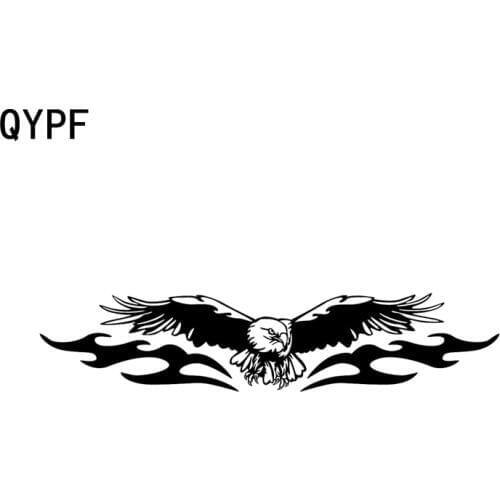 QYPF 30CM * 6.3CM Custom size AMERICAN EAGLE FULL WING Car Sticker Decal C15-0924-1
