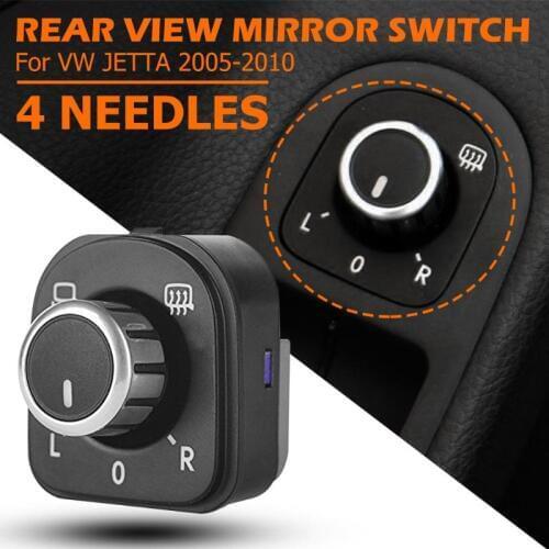 Car Side Electric Mirror Switch Knob 5K0 959 565 Mirror Adjustment for Volkswagen VW Golf 5 6 Mk5 Mk6 Passat B6 Jetta Caddy