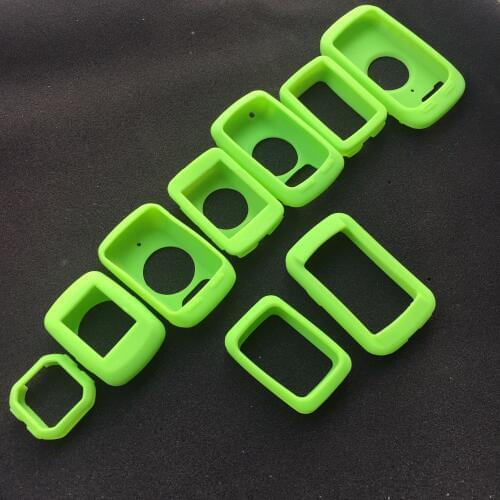 Garmin edge 25/500/510/520/810/820/1000 Outdoor Cycling computer Silicone Protect Case+LCD Screen Film For HOTSALE 310/530 Green