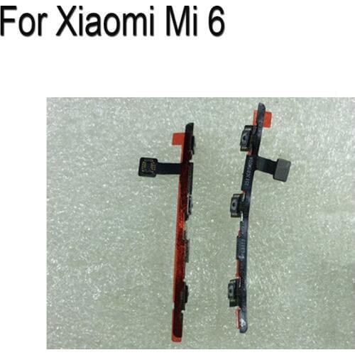 Replacement Power On/Off Key & Volume Side Button Flex Cable For Xiaomi Mi 6 Side Key Power Volume Button Flex Cable xiaomimi6
