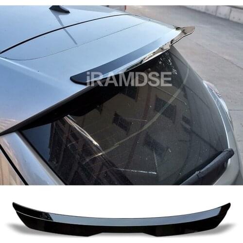 Roof Spoiler For Mazda 3 Hatchback 2009 - 2013 Type JZ Rear Trunk Wing ABS material Refit Accessories
