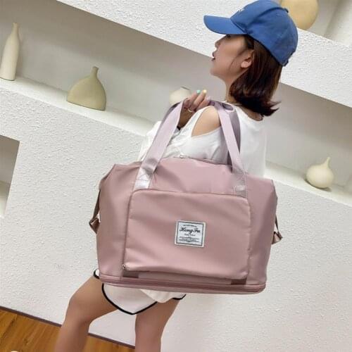 Handbag Backpack Portable Large Capacity Outdoor Sports Bag Trolley Case Carrying Travel Items 2021 New Fashion Simple Big