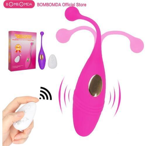 Panties Vagina Vibrator Wireless Remote Control Vibrating Egg Wearable Dildo Vibrator G Spot Clitoris Adult Sex Toys for Women