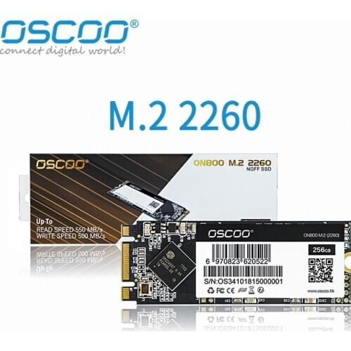 New Oscoo M2 SSD 240gb 256gb Size 2260 SSD M.2 SATA 120GB 240 GB 500GB HDD M2 NGFF SSD 2280mm HDD disco duro For computer Laptop