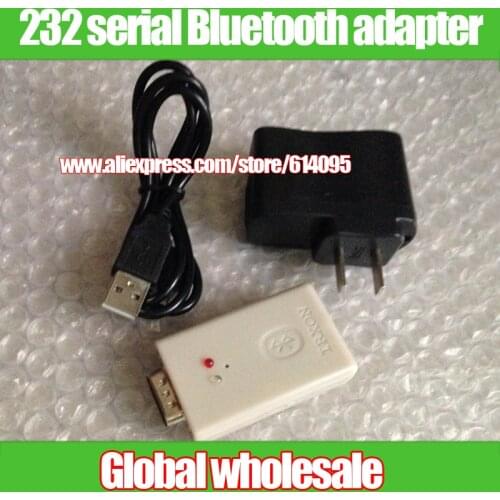 1pcs BT5701 Male RS232 serial port Bluetooth adapter module / Total Station electronic scale printer RS232 with lithium battery