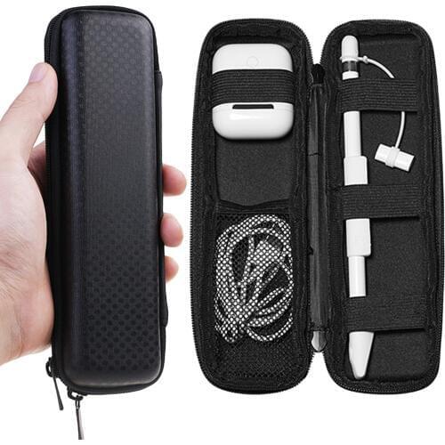 Besegad Case for Appple Pencil iPad Pro 9.7 10. 5 Protective Storage Pouch Skin Cover Sleeve for Ipencil Airpods Air pods
