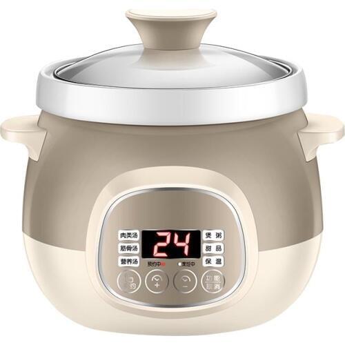 Electric cooker electric slow cooker soup stewing porridge 1.5L multifunction slow cooker
