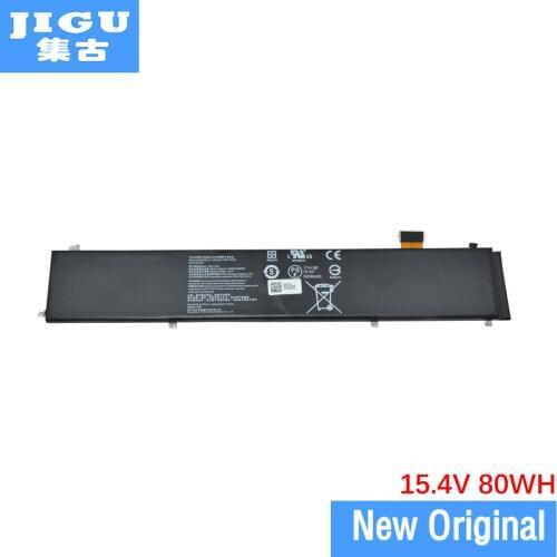 JIGU 15.4V 80WH For RAZER 4ICP4/55/162 4ICP4/56/162 RC30-0248 Original Laptop Battery For Blade 15 RTX 2070 Max-Q