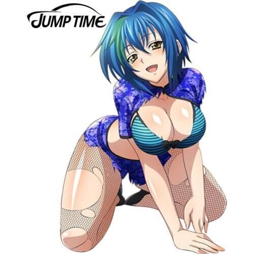 JumpTime 13cm x 8.3cm Anime Sexy Hot Girl High School DxD Xenovia Quarta Beautiful Graphic Vinyl Car Window Laptop Decal