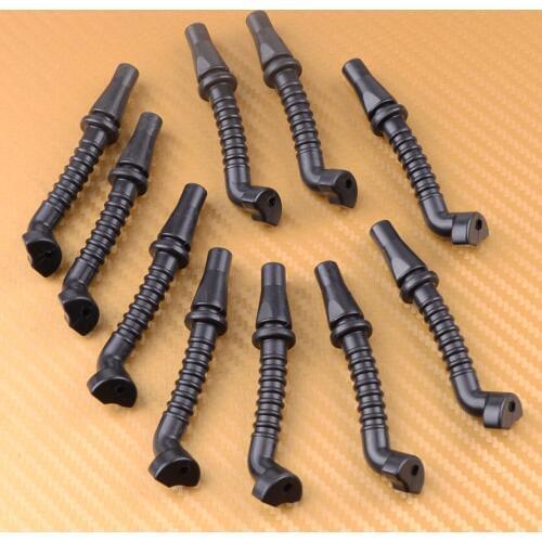 LETAOSK 10pcs Impulse Line Hose Tube 11281418600 Fit For Stihl 044 046 Ms440 Ms460 Chainsaw