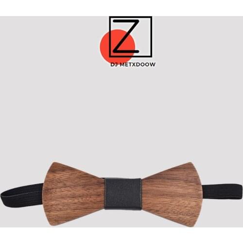 New 2016 Fashion design Personality Wooden Bow Tie Butterfly Ties For Men Jewelry Accessories Christmas present Wood Bow tie