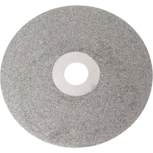 4" 100mm 80-2000# Diamond Coated Flat Lap Wheel Lapidary Polishing Grinding Disc