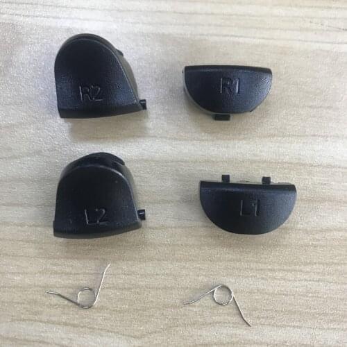 50 Sets Replacement for Playstation 4 PS4 001 controllerGamepad Springs L2 R2 L1 R1 trigger buttons spring Repair Parts