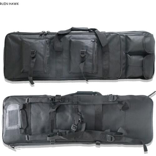 Military Sniper Rifle Bag Shooting Gun Bag Hunting Gun Holster Case Molle Pouch 81/94/118cm Carry Shoulder Paintball Backpack