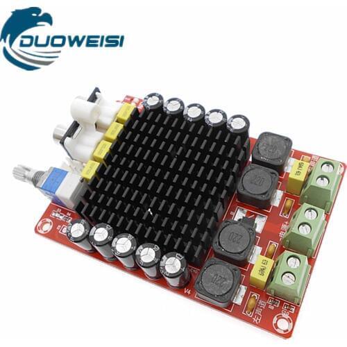 TDA7498 2x100W Digital Power Amplifier Board Audio Amplifier Class D Dual Audio Stereo DC 14-34V For Home Theater Active Speaker