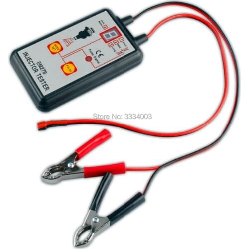 Fuel Pressure Tester EM276 Injector Tester Fuel Injector 4 Pluse Modes Tester Powerful Fuel Pump System Diagnostics Analyzer