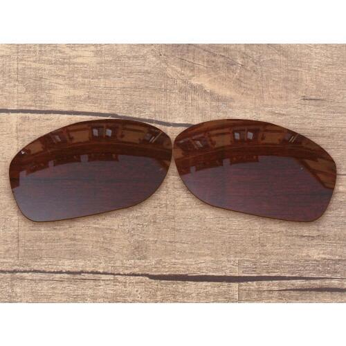 Vonxyz Bronze Brown Polarized Replacement Lenses for-Oakley Pit Bull Frame