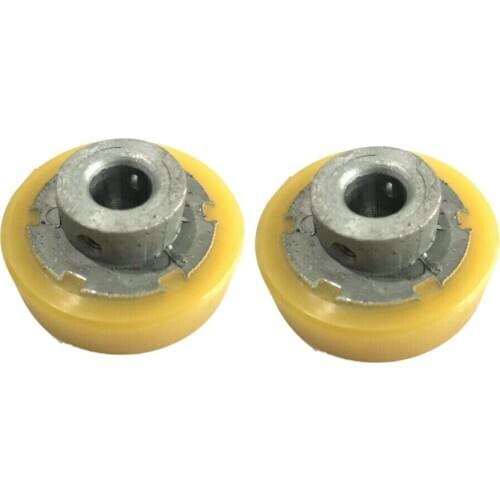 1Pcs Yellow Rubber Wheel Pad Replacement For FR-900 Continuous Sealing Machine Parts