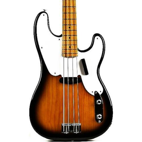 Top quality FPPB-6011 3TS color solid body maple fretboard 4 strings P electric bass