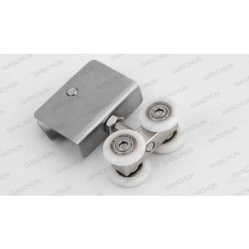 8pcs The shower block / glass door wheel / single wheel / shower room hanging round