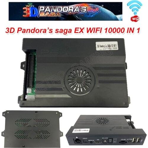 3A Games Pandora BOX 10000 in 1 Retro Arcade games Saga 3D Wifi Maquina Recreativa Support HDMI/VGA Neo Geo Mvs 2 Players