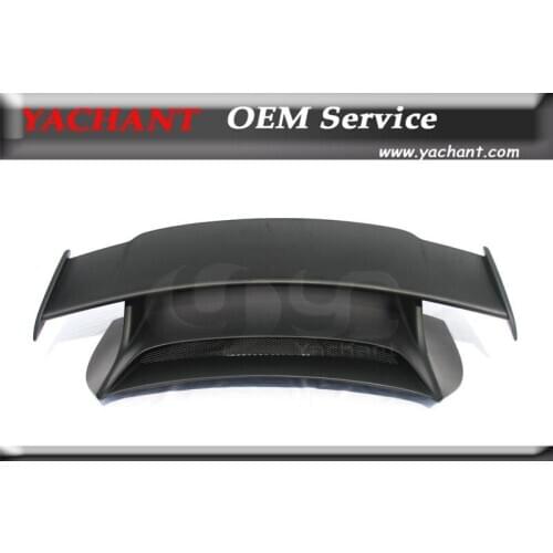 Car-Styling Fiber Glass Rear Spoiler Fit For 12-14 Porsche 911 991 Carrera & Carrera S GT3-RS Style Trunk with GT Wing Spoiler