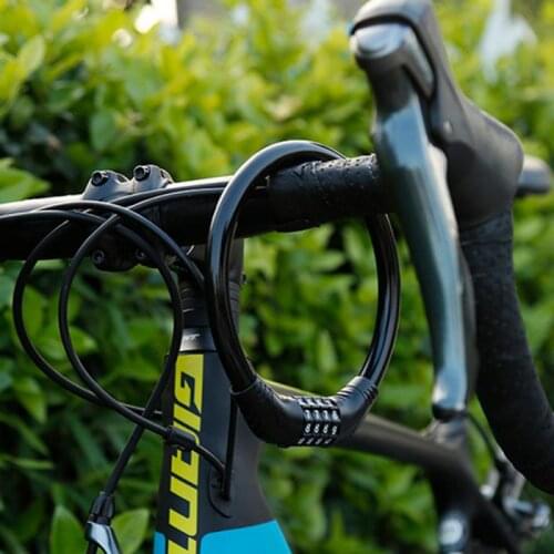 Cycle Password Lock Bike Alloy Lock Steel Wire Motorcycle 4Digit Combination Anti-theft Anti-Cutting Cable Code Bicycle ciclismo
