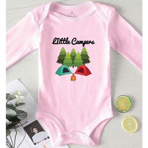 Jumpsuit for Newborns Baby Girl Winter Clothes Toddler Cotton Infant Girls Outfits Newborn Boy Clothing Little Campers