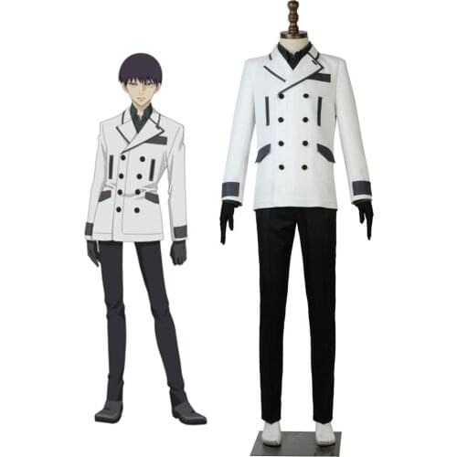 Tokyo Ghoul Qs Squad Kuki Urie Suit Cosplay Costume Custom Made