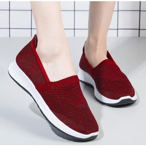 Summer autumn women shoes 2021 fashion solid breathable casual Shoes ladies sneakers soft flat shoes femme slip on walking shoes