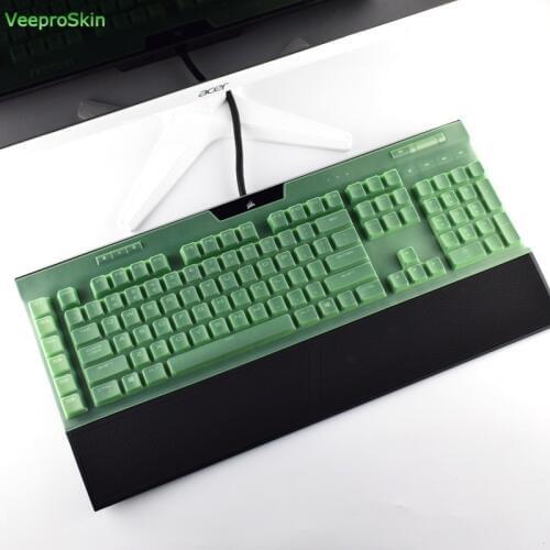 For Corsair K95 Rgb Platinum Wired Gaming Mechanical Keyboard Cover Skin Film Office Desktop Anti Dust Cover Silicone Protector