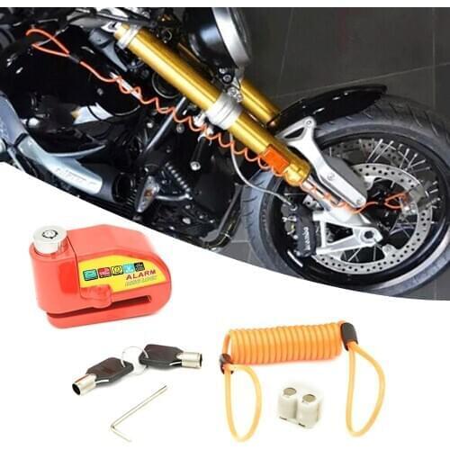 Motorcycle Grip Lock Security Safety Locks Handlebar Handset Brake Lever Disc Locking Fit Scooter ATV Anti-theft Motor Lock