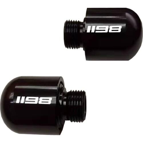CNC Motorcycle Handlebar Ends Grips Slider for Ducati 1198/S/R Motorbike Handler Bar