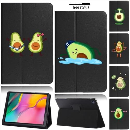 Anti-fall Cover for Samsung Galaxy Tab A 10.1 2019 SM-T510 SM-T515 Pu Leather Shockproof Tablet Case