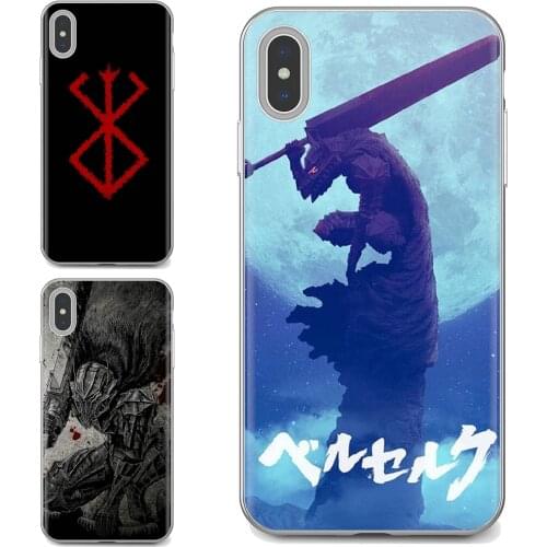 For Xiaomi Mi 5X 6X Mix 1 2 2S 3 Mi5 Mi5S Mi6 Mi3 Mi4 poco X3 nfc F2 Pro M3 Transparent TPU Skin Case cool Berserk Guts anime