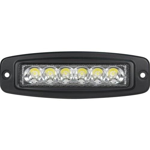 2pcs 12V 24V offroad led light bar Spot Flood 18W led Work Light for Jeep Car 4WD Truck SUV ATV