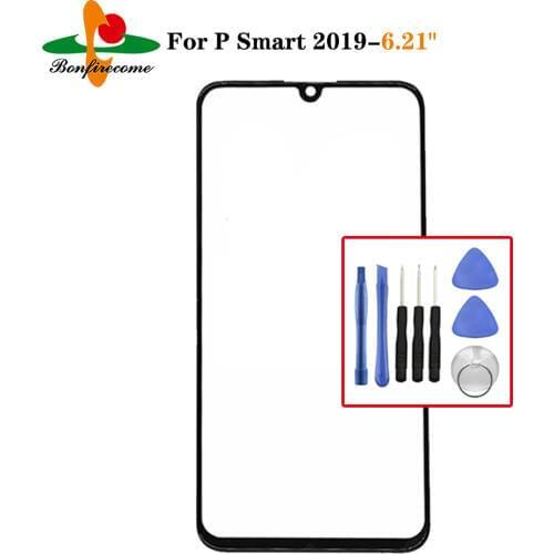TouchScreen For Huawei P Smart 2019 POT-LX3 POT-LX1 POT-AL00 Front Touch screen LCD Display Front Glass Replacement