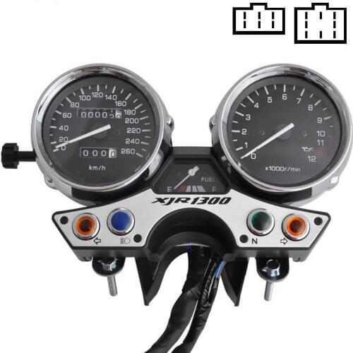 Gauges Cluster Speedometer Tachometer Odometer Fits For Yamaha XJR1300 89-97 260 model