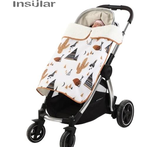 New Waterproof Baby Winter Stroller Blanket Baby Fully Wrapped Windproof Blanket Toddler Sleeping Blanket Universal 85*64cm